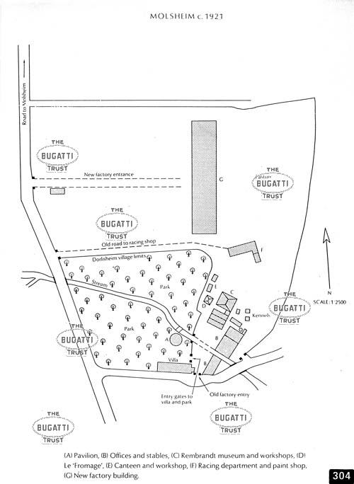 304. Molsheim Factory and Environs